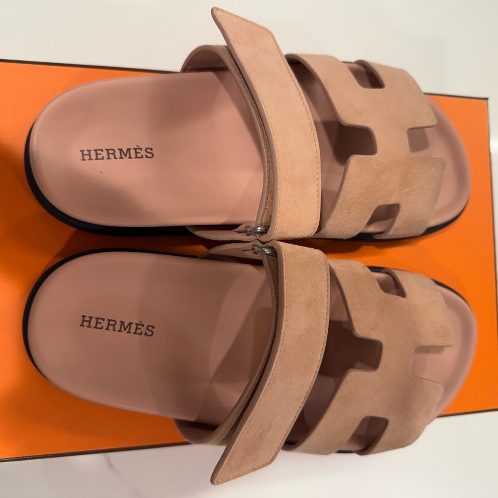 Hermes Women Chypre Sandal Size 37